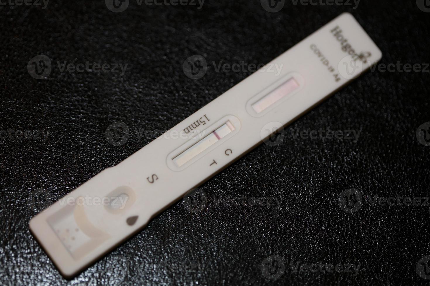 Corona virus quick test close up covid 19 background high quality big size print photo