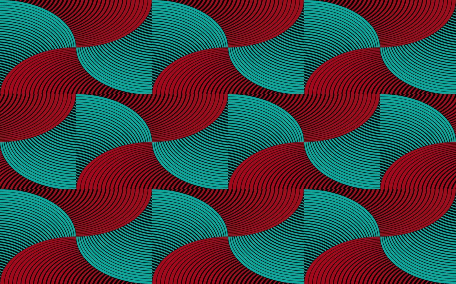 African Wax Print fabric, Ethnic kanka kikoy ornament for your design, colorful tribal motifs, overlapping geometric elements. Vector texture, afro kitenge textile, Ankara fashion style background