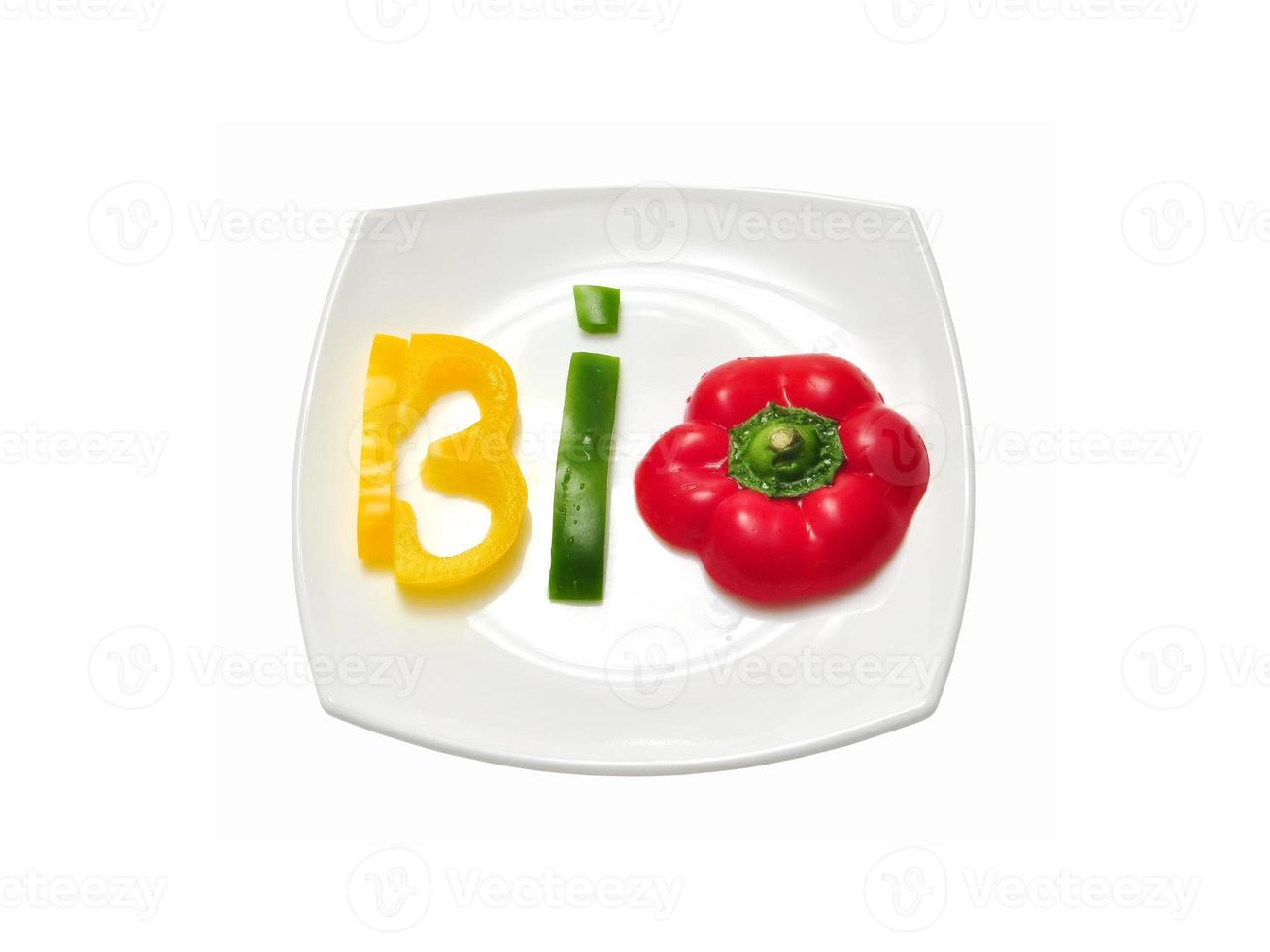 bio food plate photo