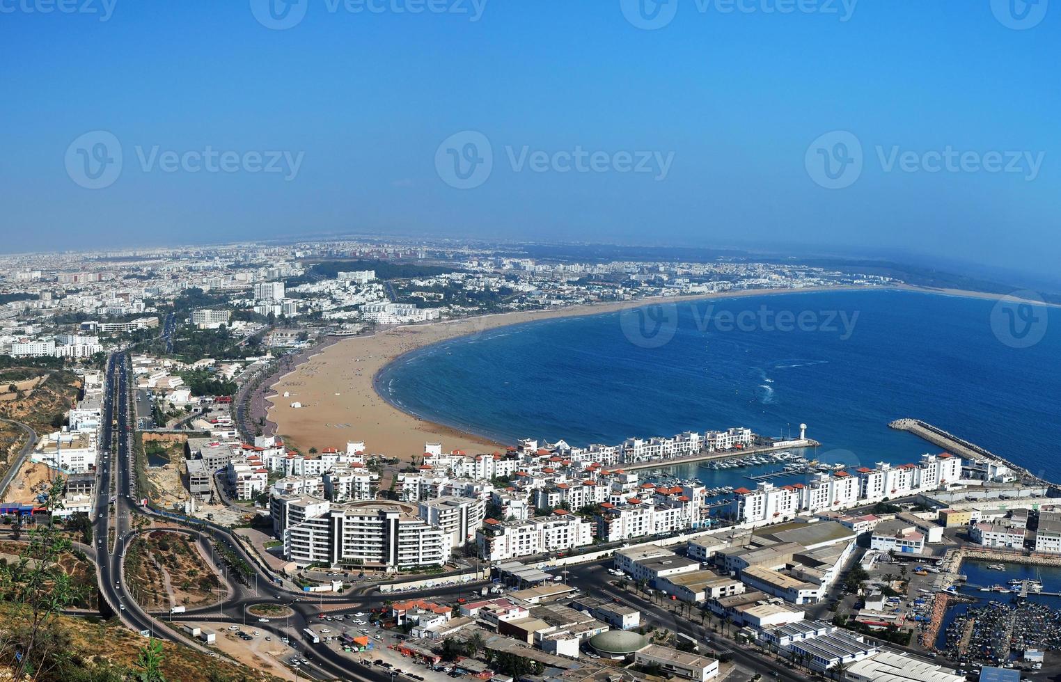 agadir panorama morocco photo