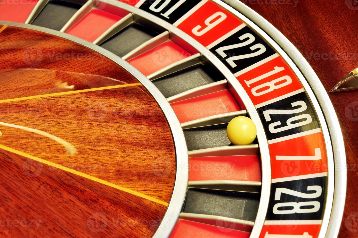 casino roulette wheel photo