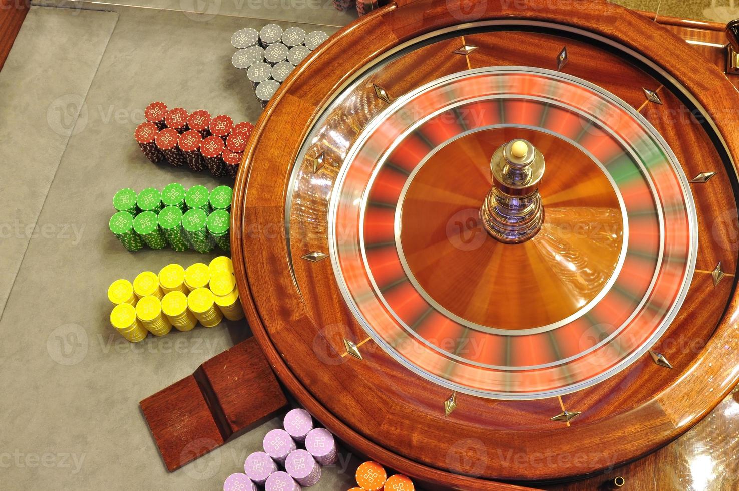 casino roulette wheel photo