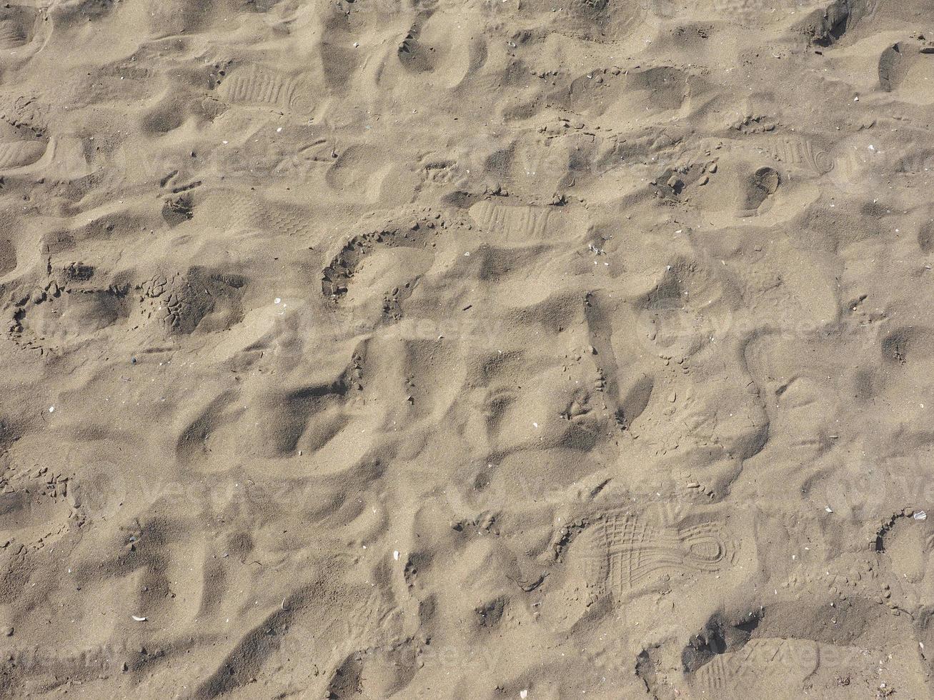Sand on the beach photo
