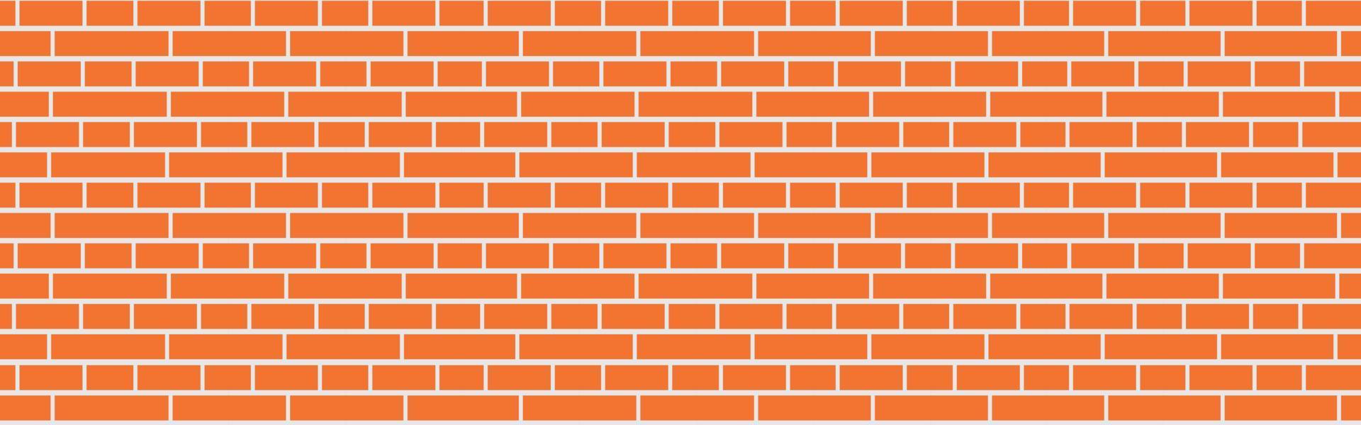 Brick wall texture. Red brick pattern. Design element. vector