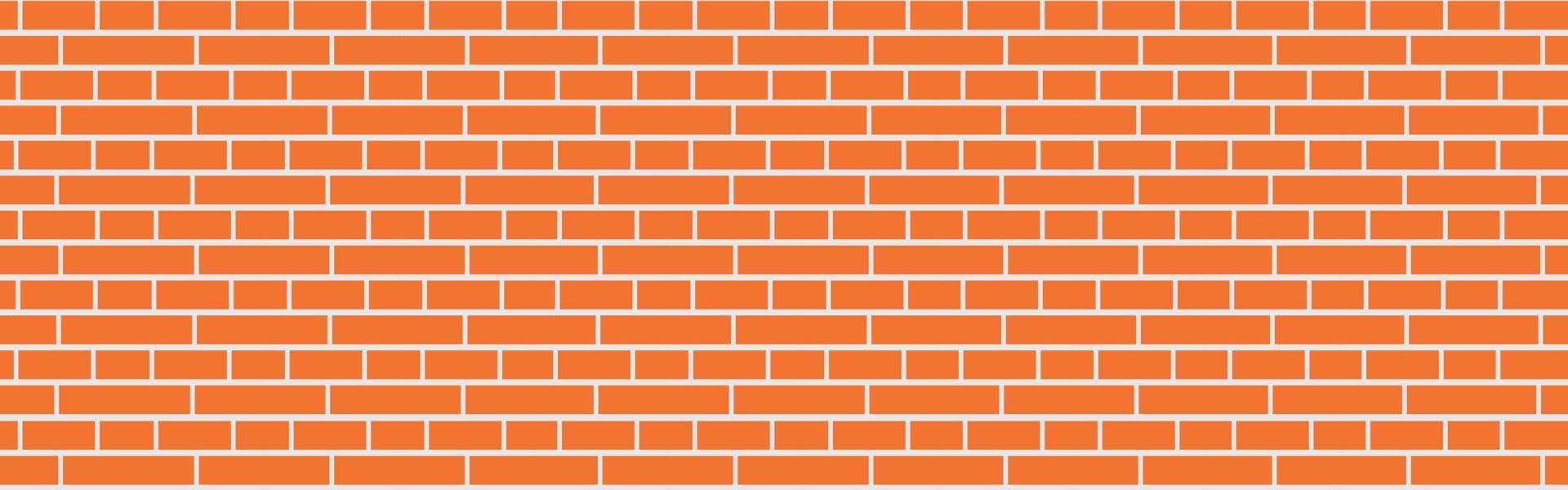 Brick wall texture. Red brick pattern. Design element. vector