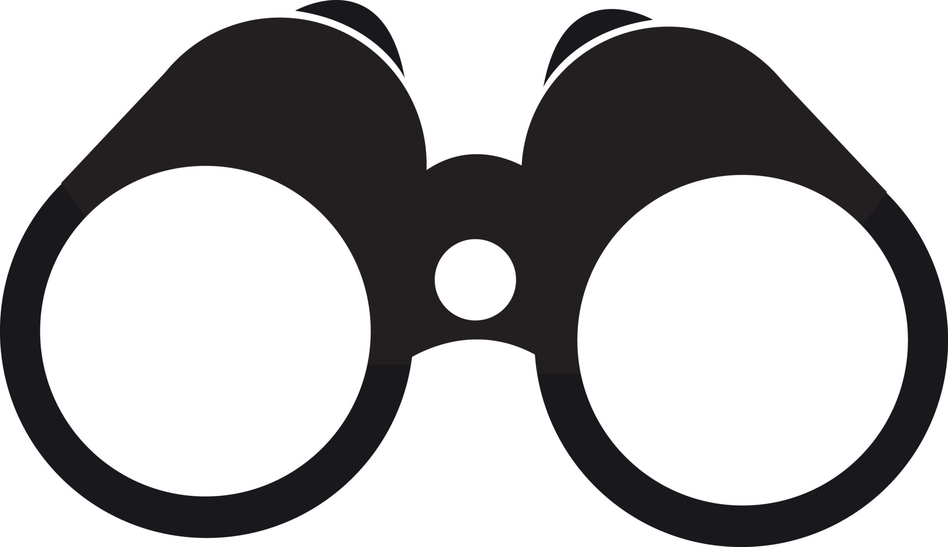 Binoculars icon on white background 5227505 Vector Art at Vecteezy