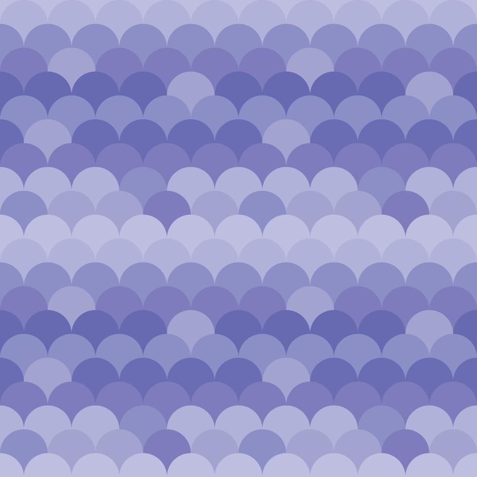 seamless pattern with scale circle vector