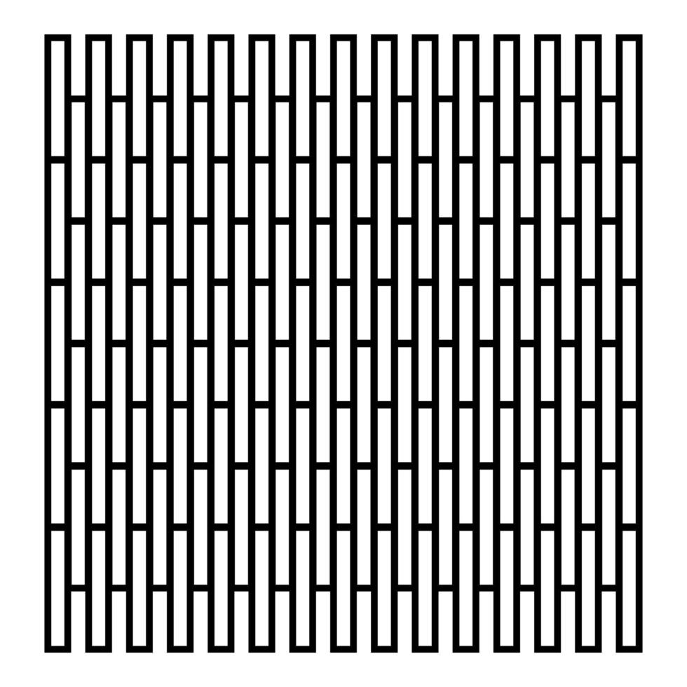 Laminate plank parquet contour outline icon black color vector illustration flat style image