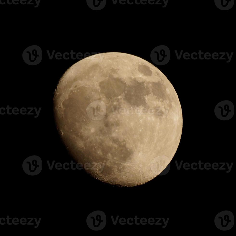vista de la luna foto