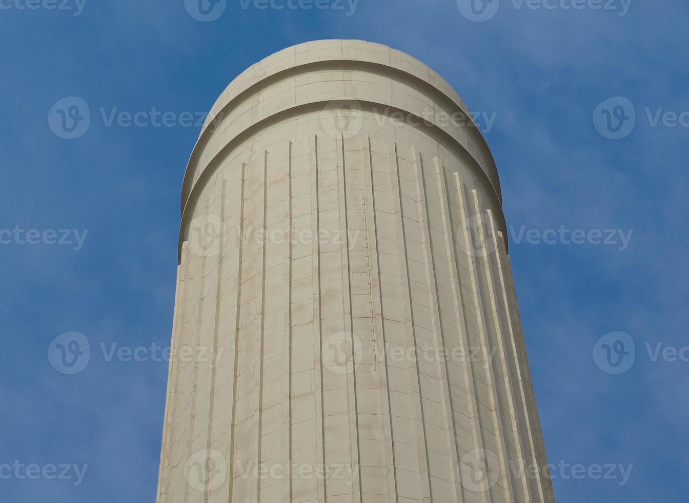 Battersea Power Station chimney in London photo