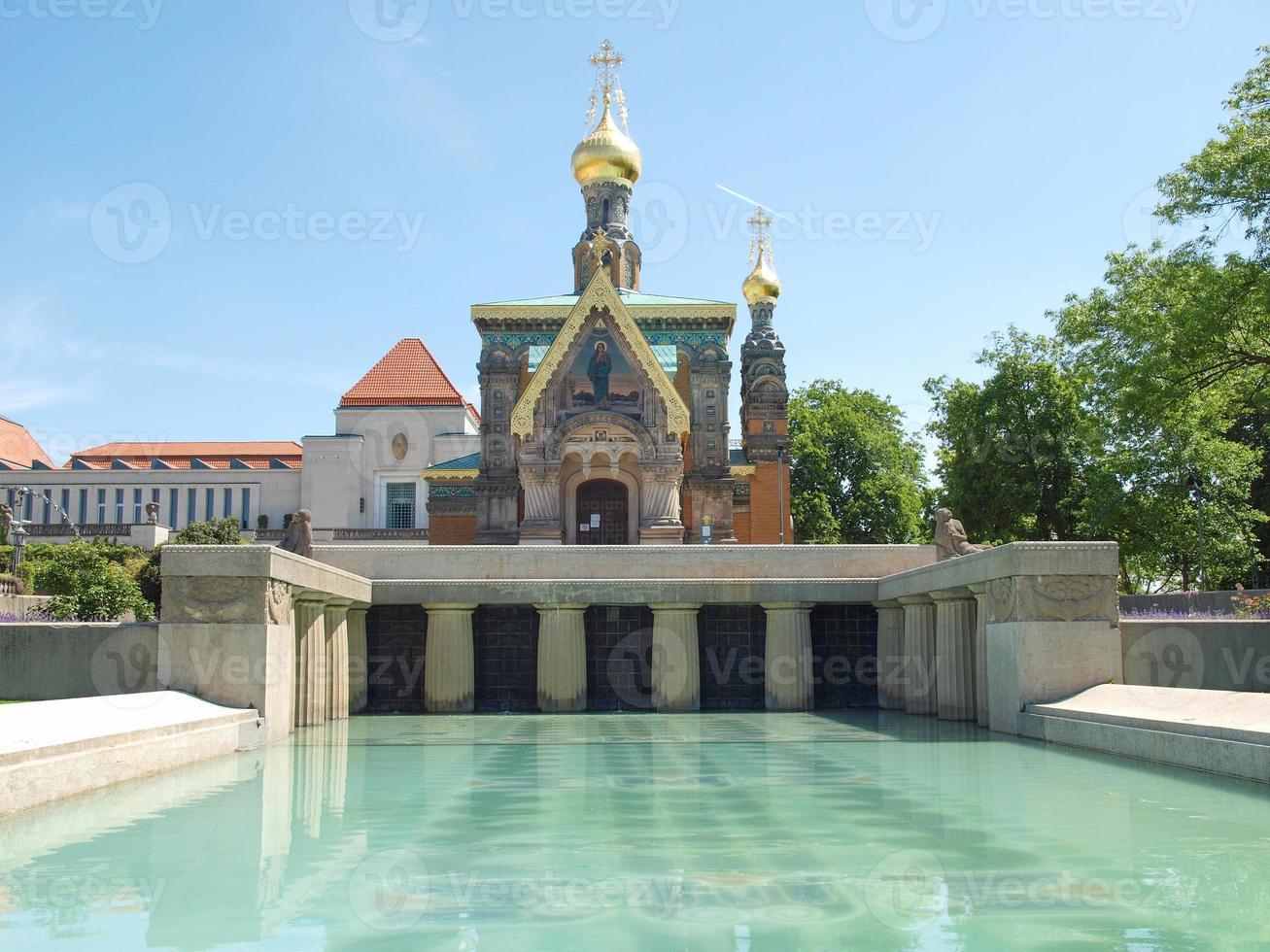 capilla rusa en darmstadt foto