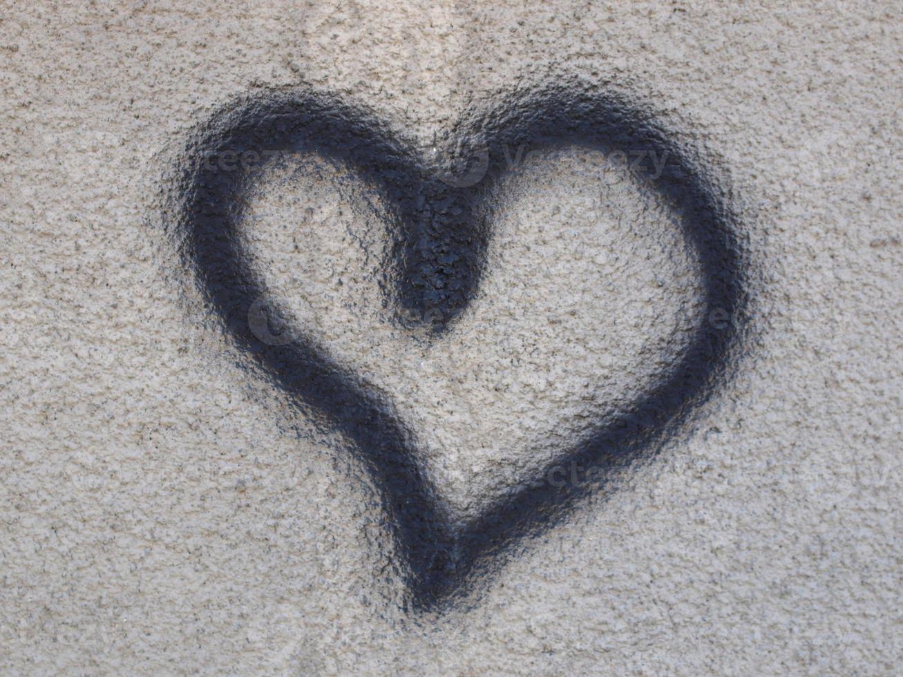 Heart symbol of love photo