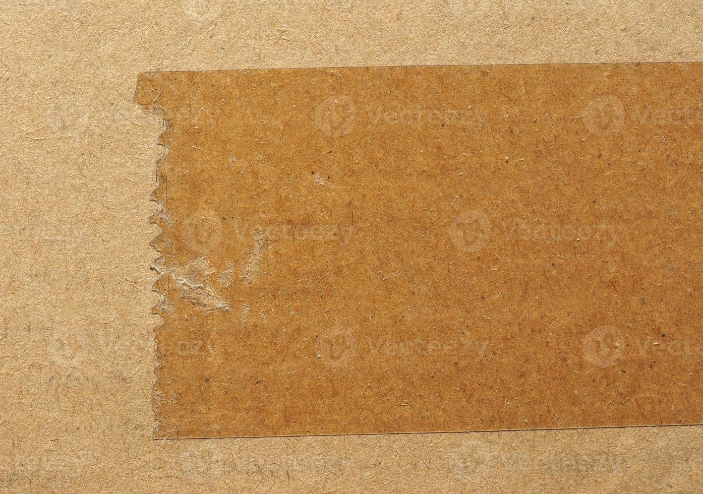 Brown corrugated cardboard texture background photo