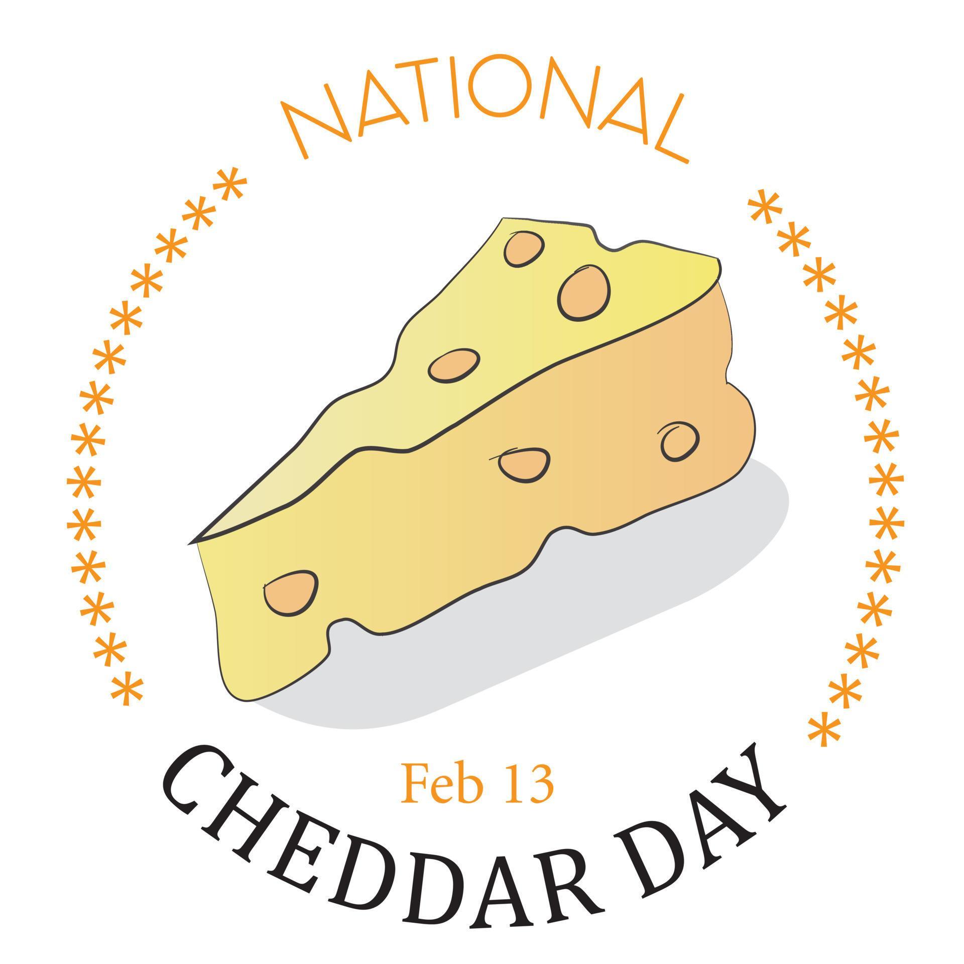 National Cheddar Day 5231186 Vector Art at Vecteezy