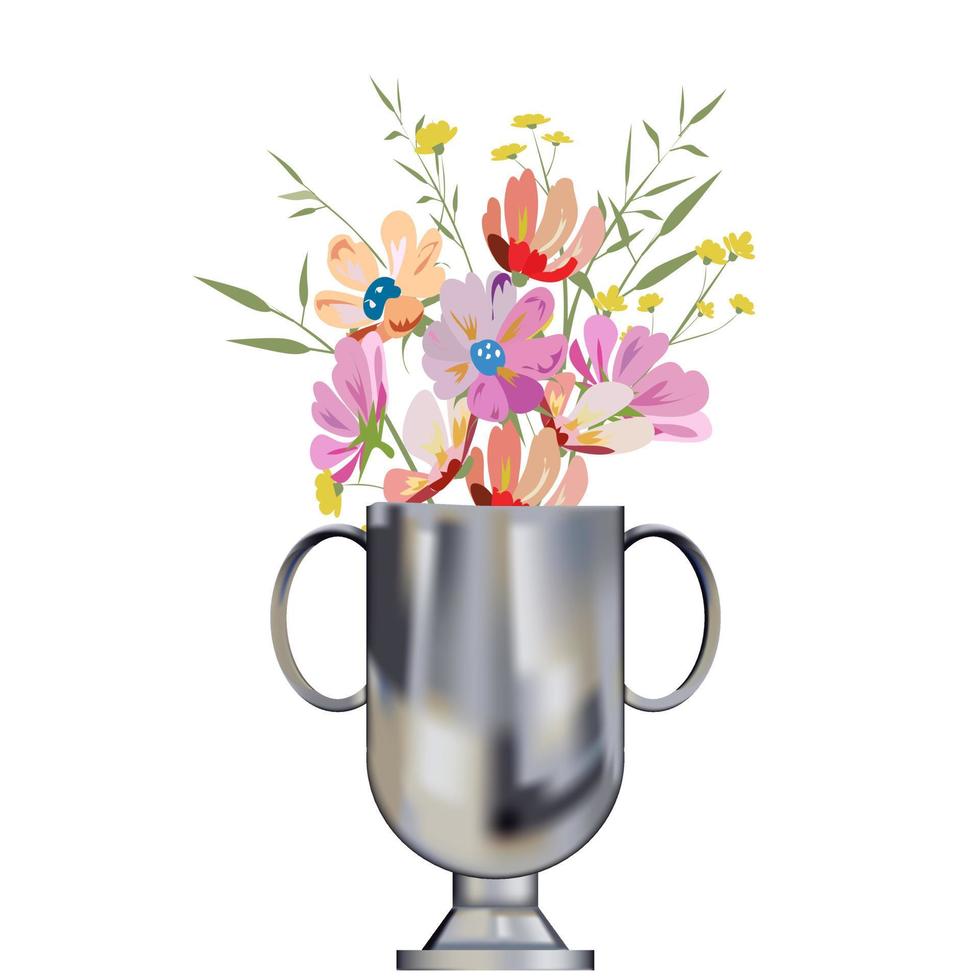 Flower Vase Illustration vector