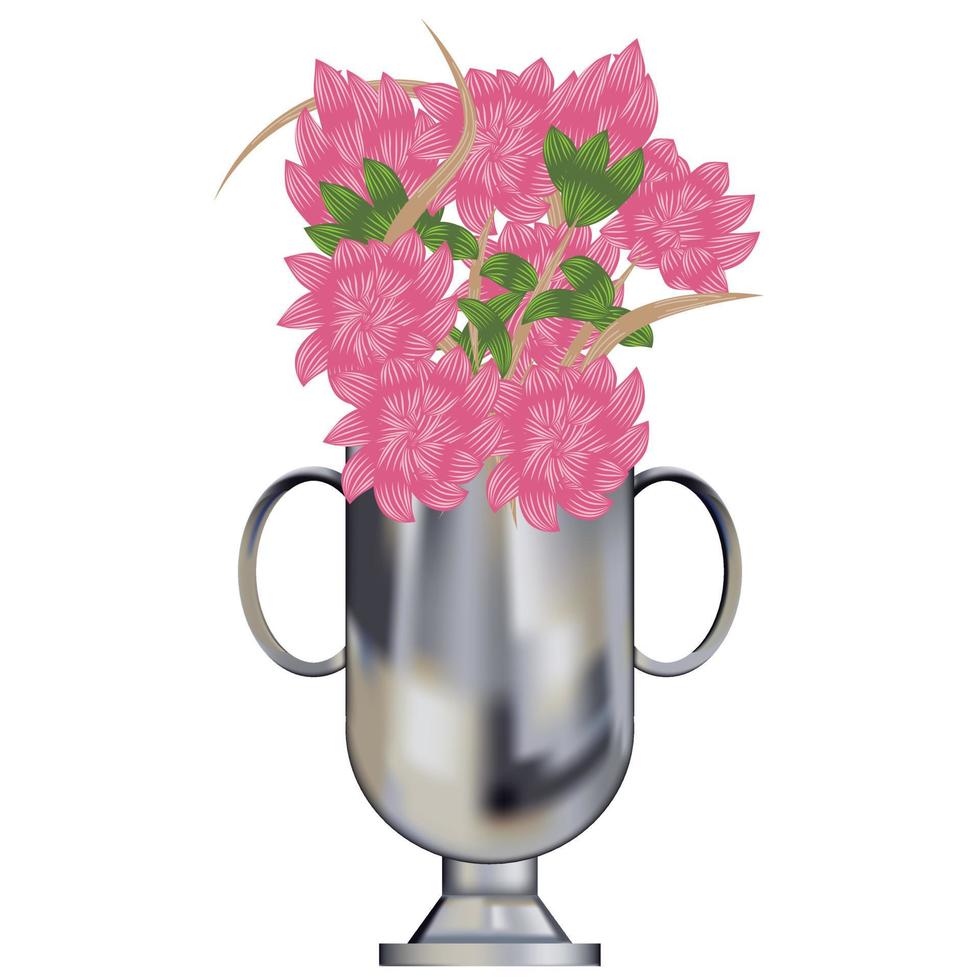 Flower Vase Illustration vector