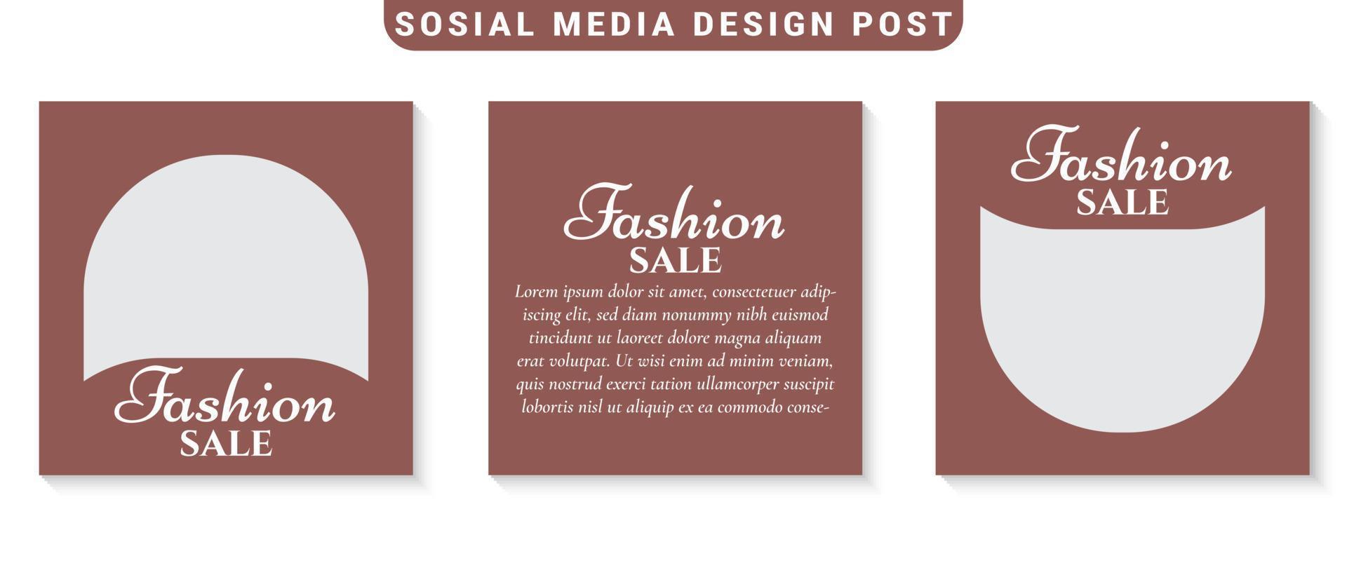 Creative Social Media Post Vector Art