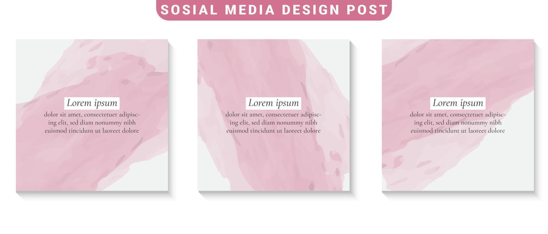 social media template banner fashion sale promotion vector