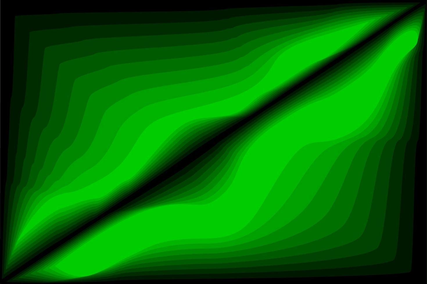 vector de fondo abstracto verde y oscuro