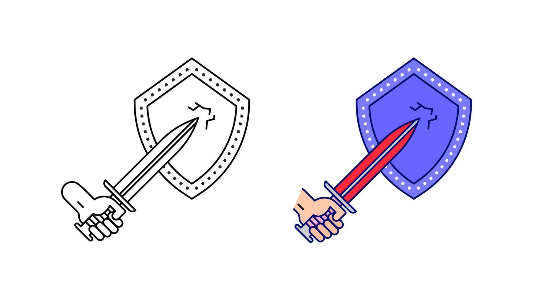 Attack, crossed swords, destroy, hacking, kill, safety, sword icon -  Download on Iconfinder