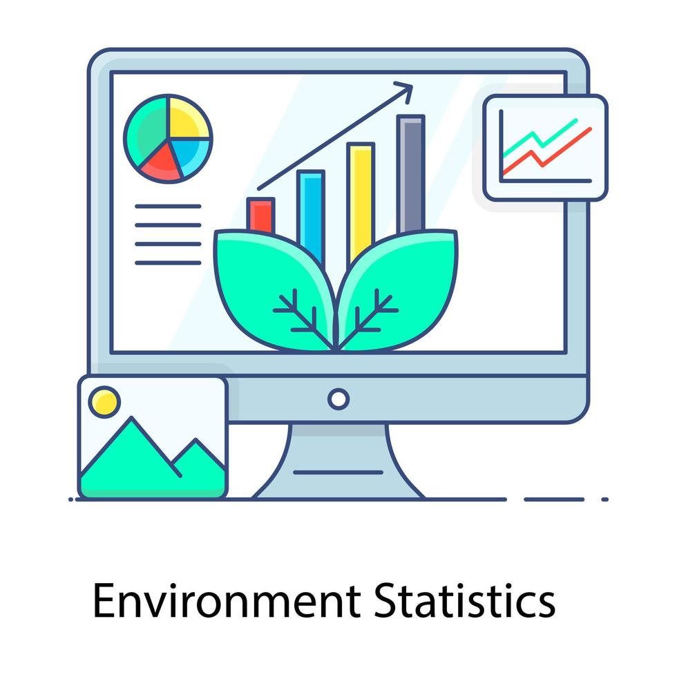 Increase customer loyalty flat outline concept icon, improved business performance vector