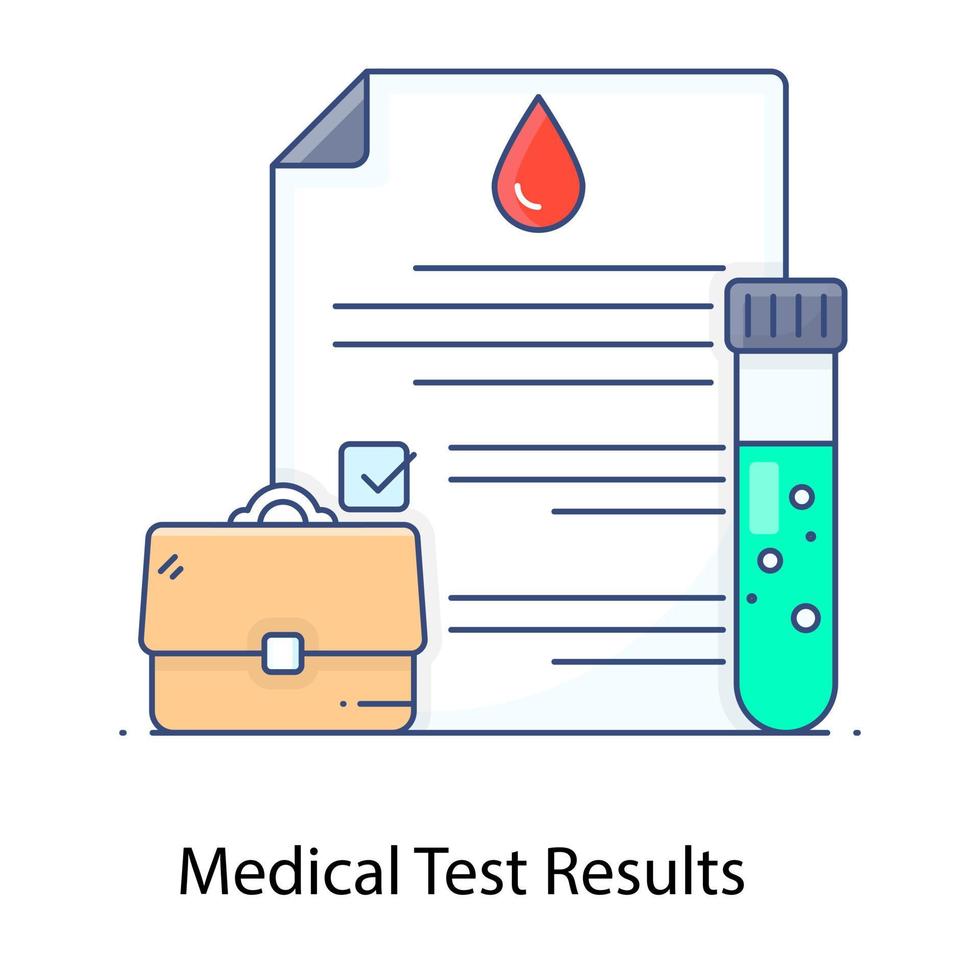 A perfect conceptual icon of medical treatment vector