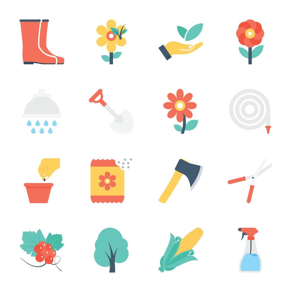 Trendy Nature Concepts vector