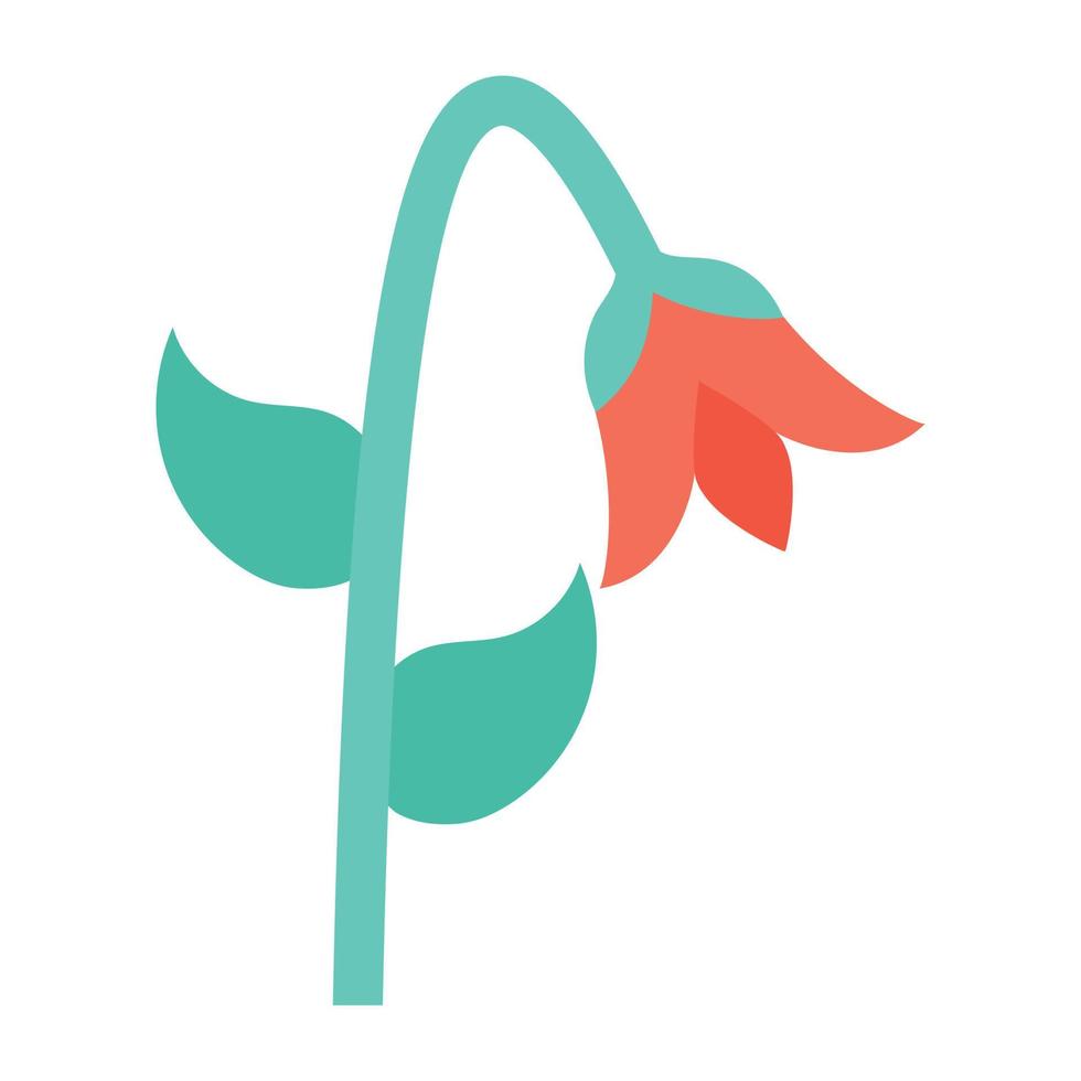 Trendy Rosebud Concepts vector