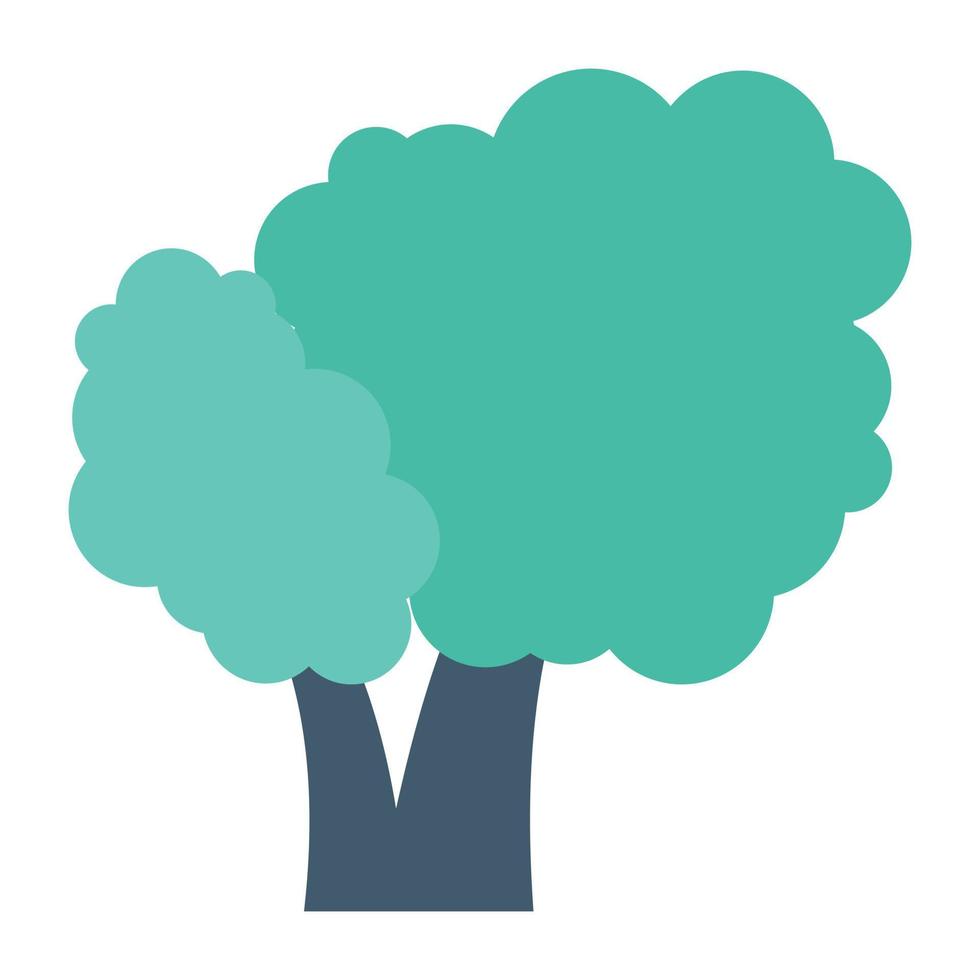 Shrub Tree Concepts vector