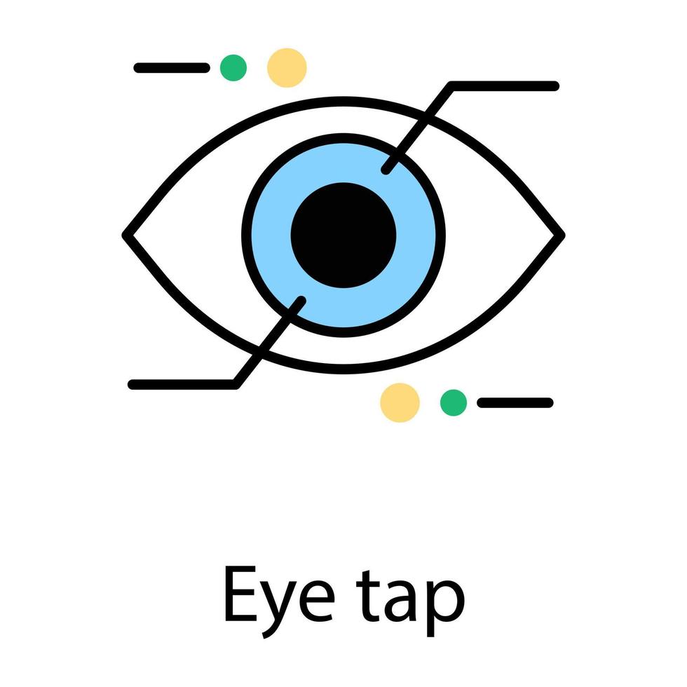 Eye Tap Augmentation vector