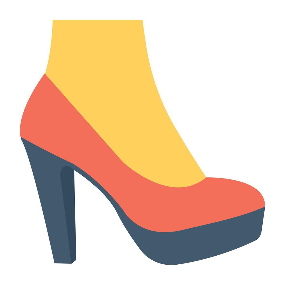 Heel Shoes Concepts vector