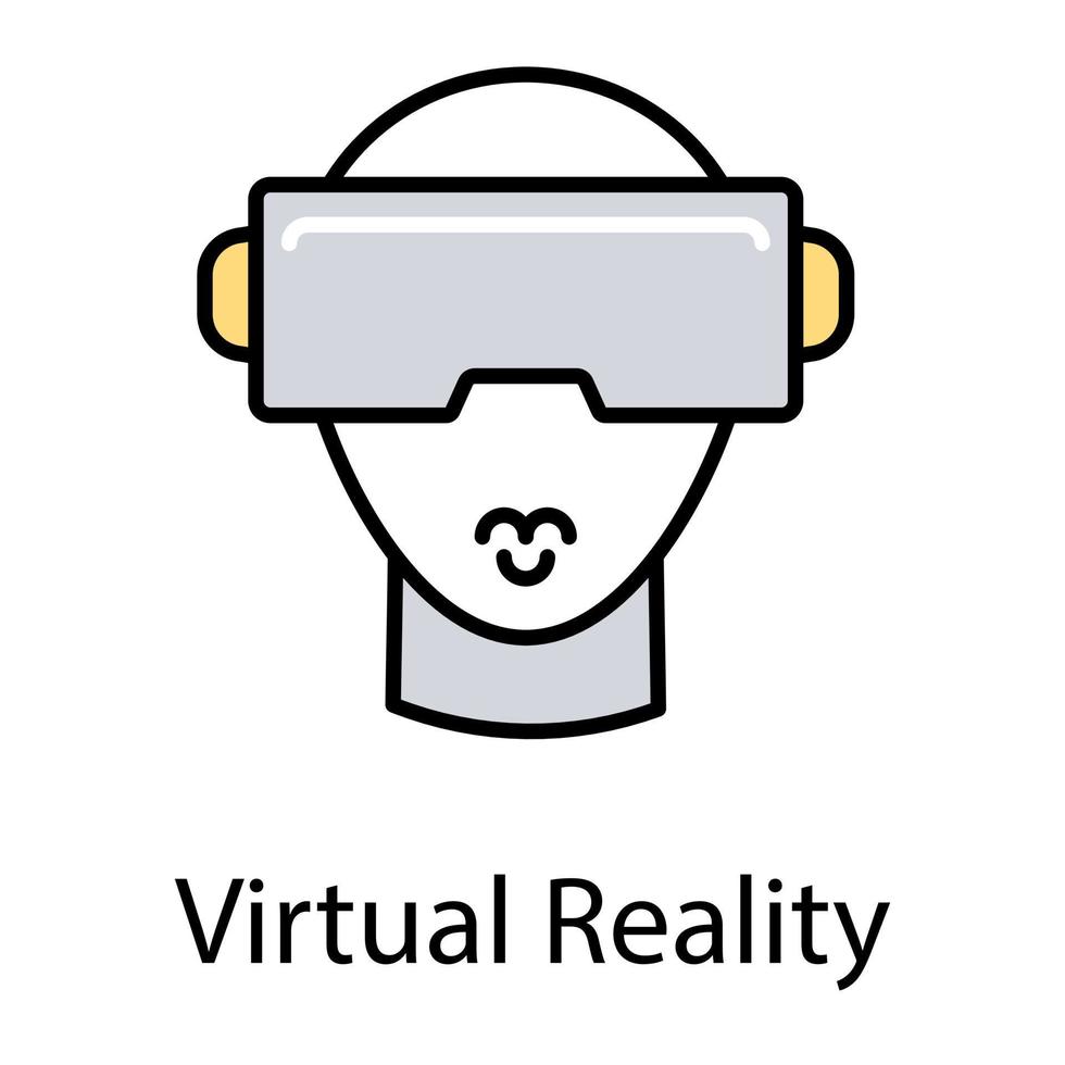 VR Headset Concepts vector