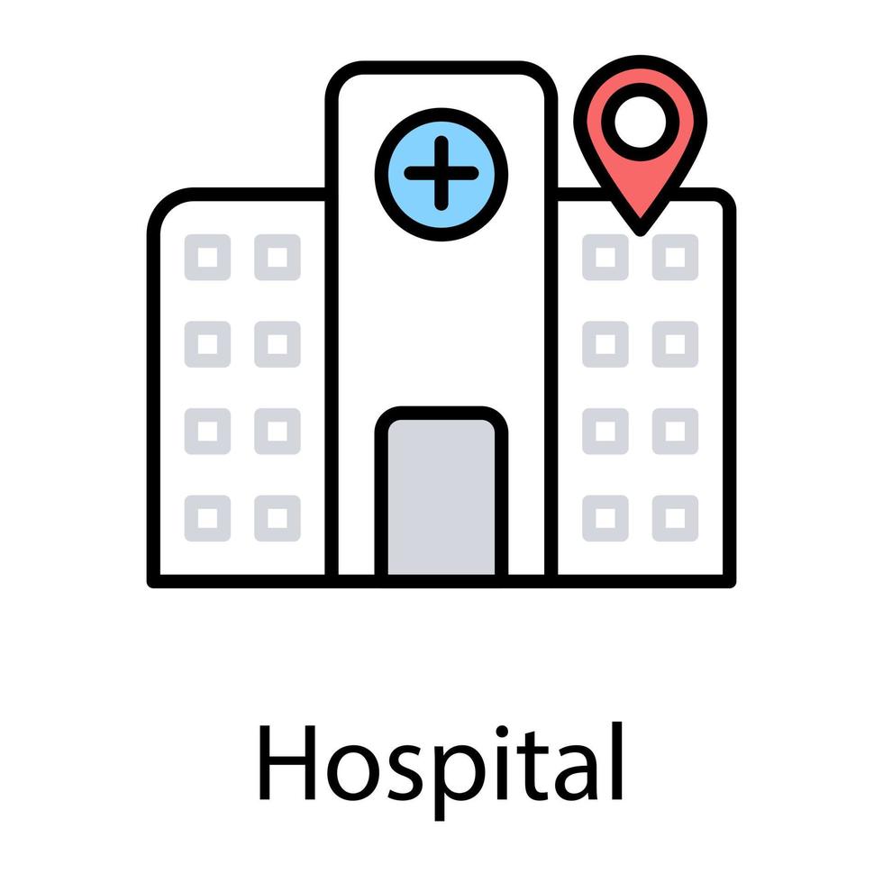 Hospital Location Concepts vector