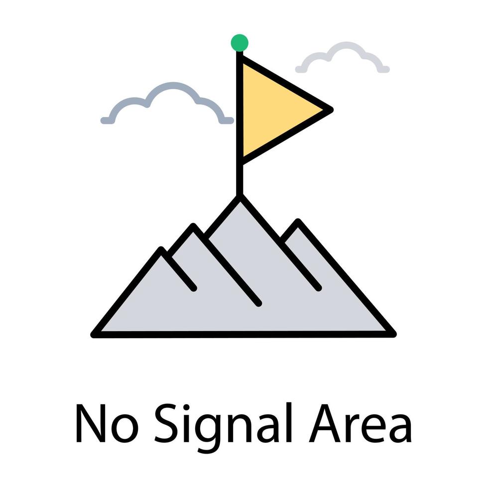 Hill Station Concepts vector