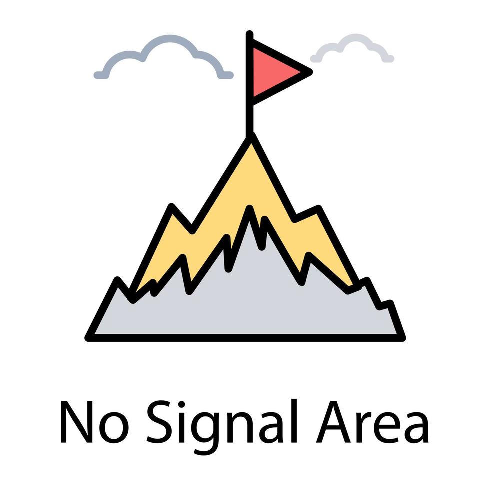 Hill Station Concepts vector