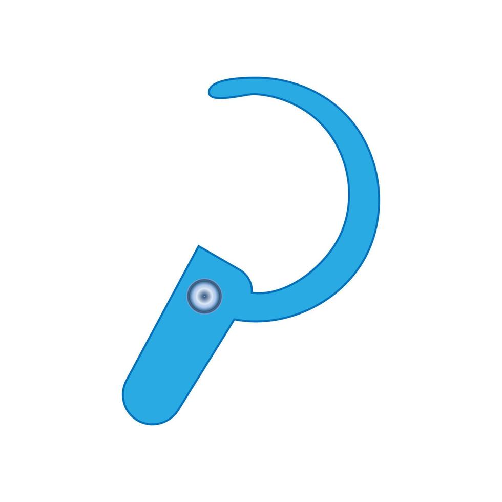 Headset icon . Different color . vector