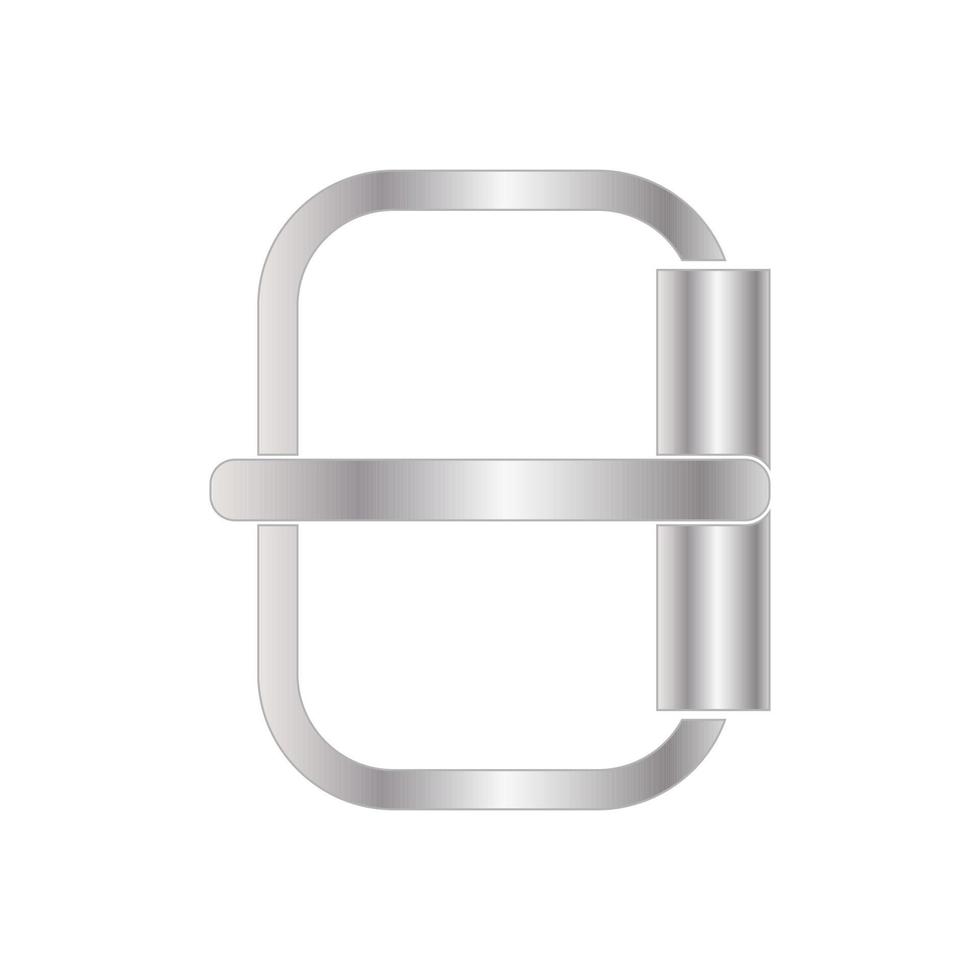 Buckle icon . Different color . vector