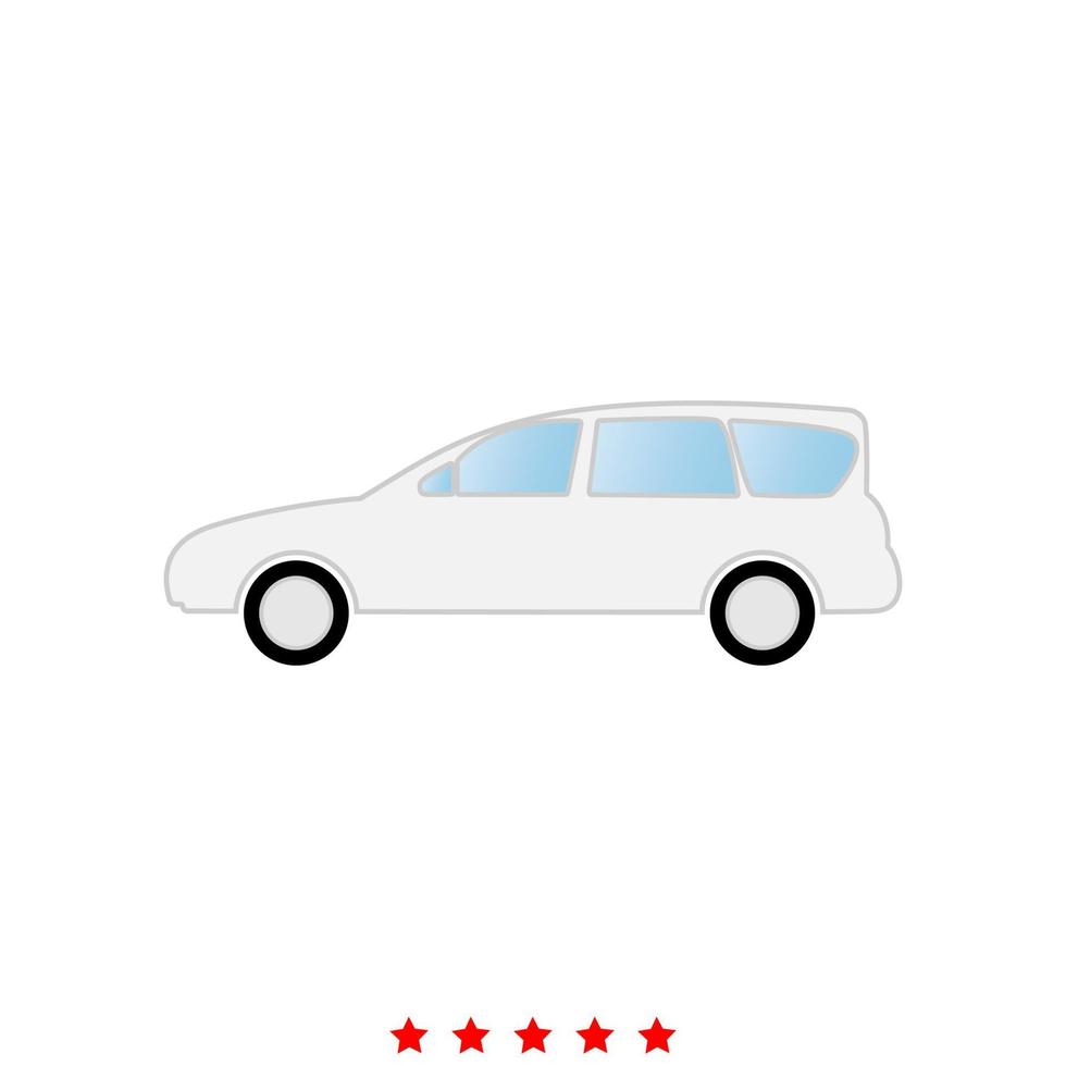 Car it is icon . vector