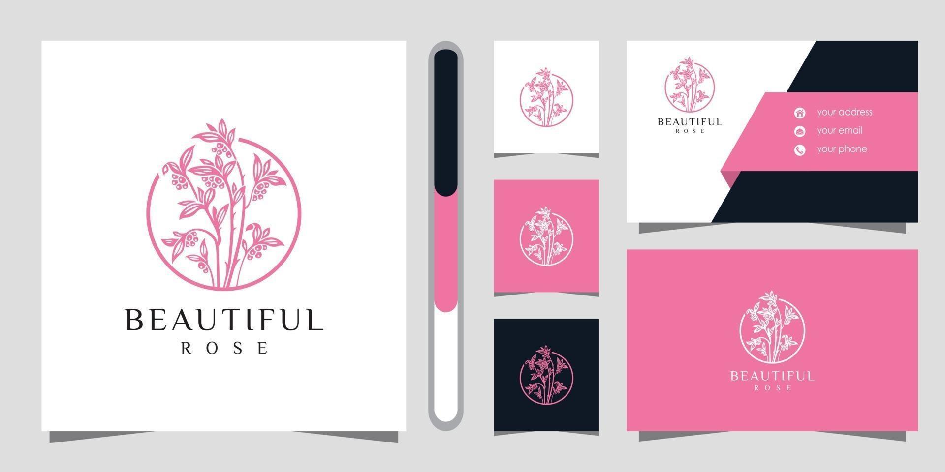 Flower Logo Design vector