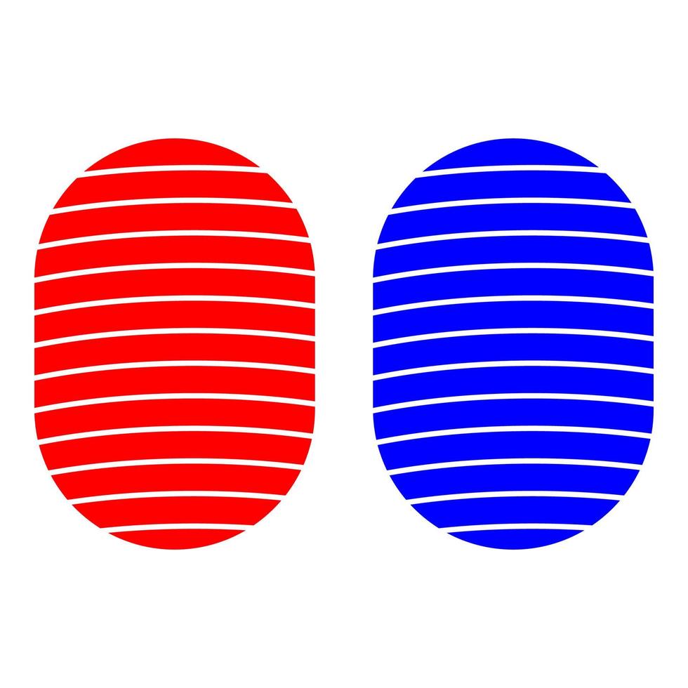 Fingerprint icon . Different color . vector