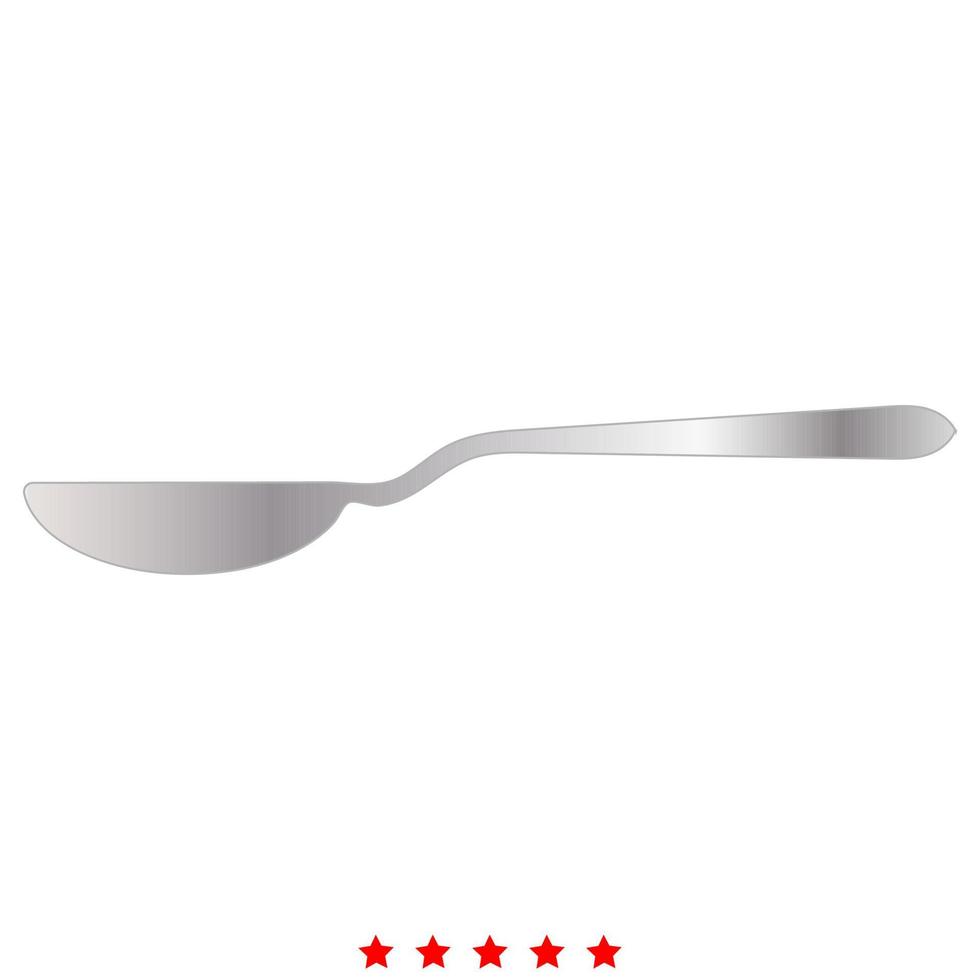 Spoon icon . Flat style vector