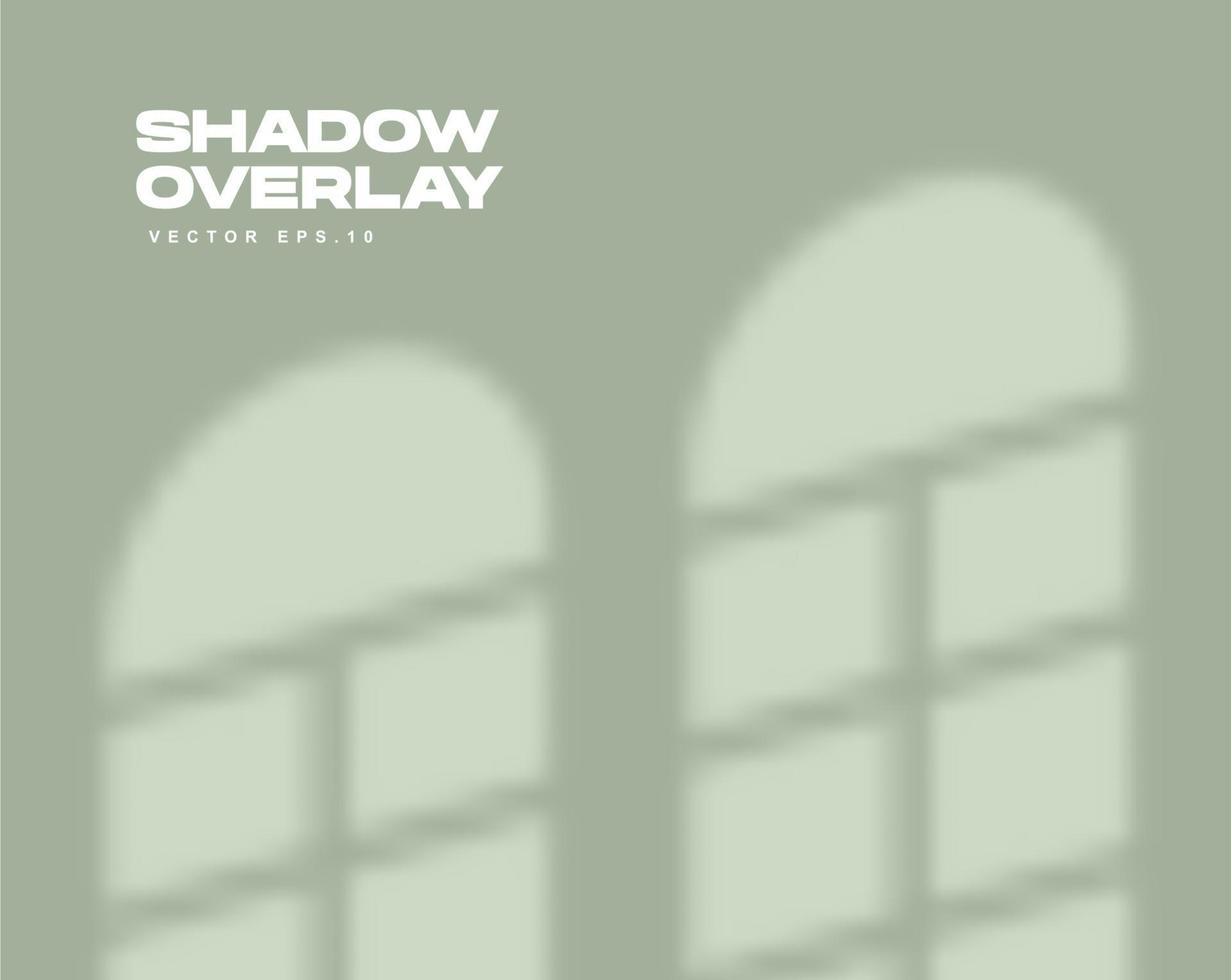 Windows Shadow Overlay Background vector