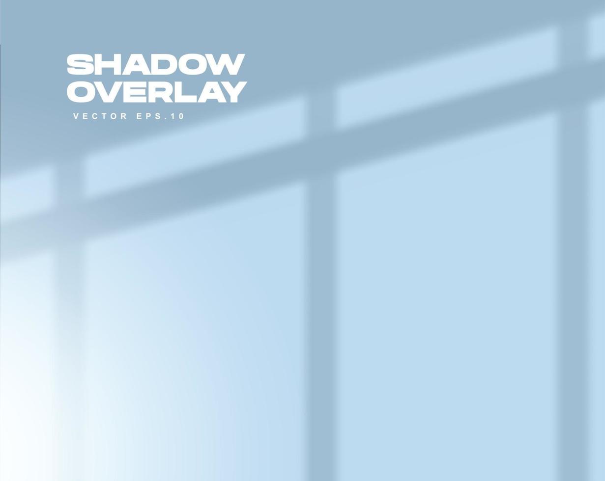 Windows Shadow Overlay Background vector