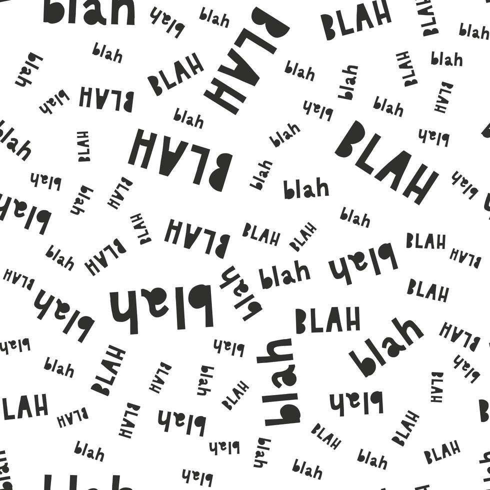 Blah blah blah seamless pattern. And so on. vector