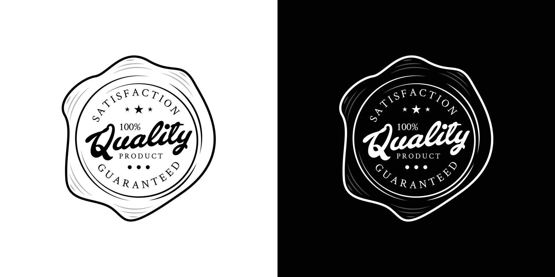 premium quality authentic label design concept vector