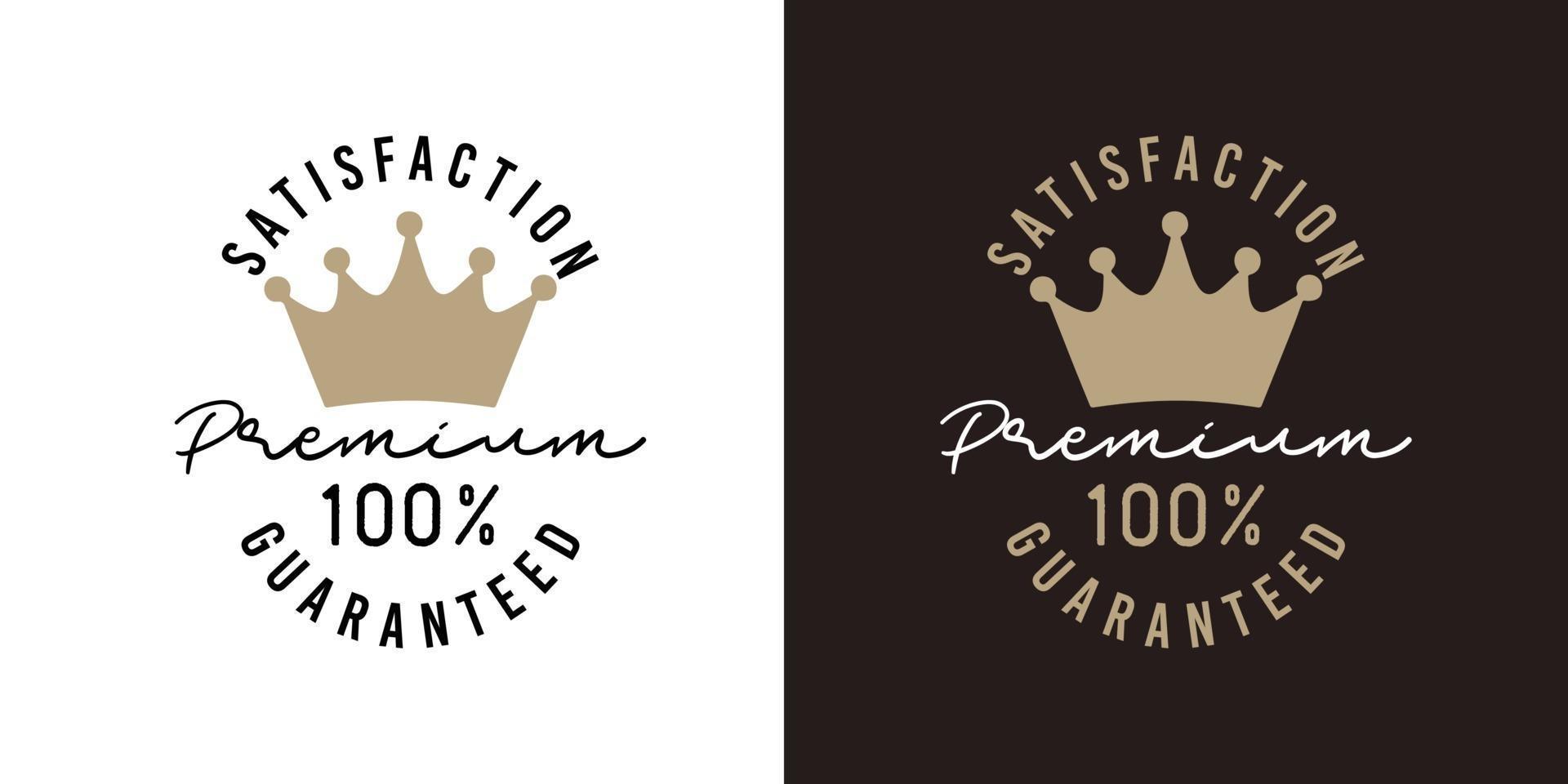 premium quality authentic label design concept vector