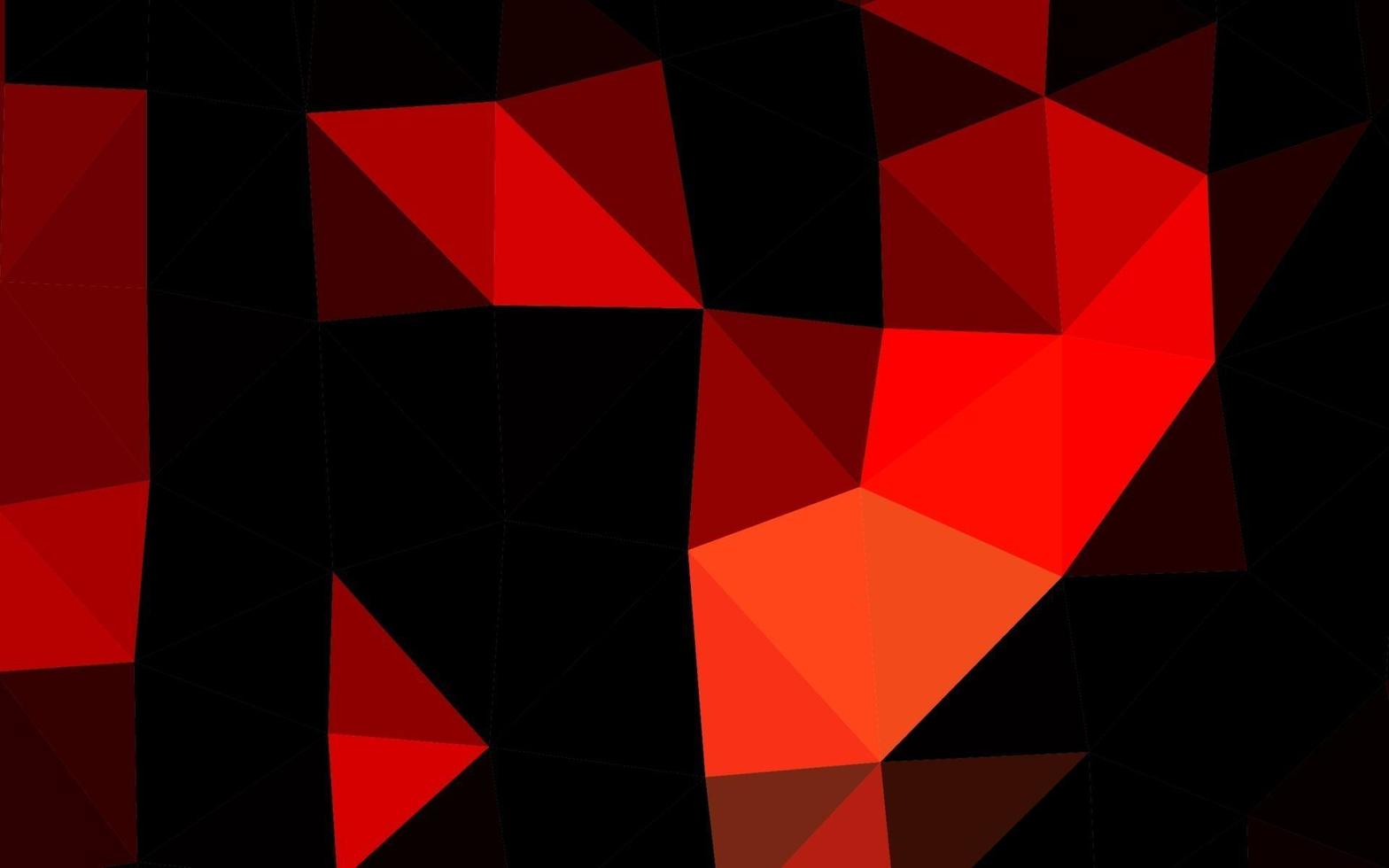 Light Red vector blurry triangle texture.