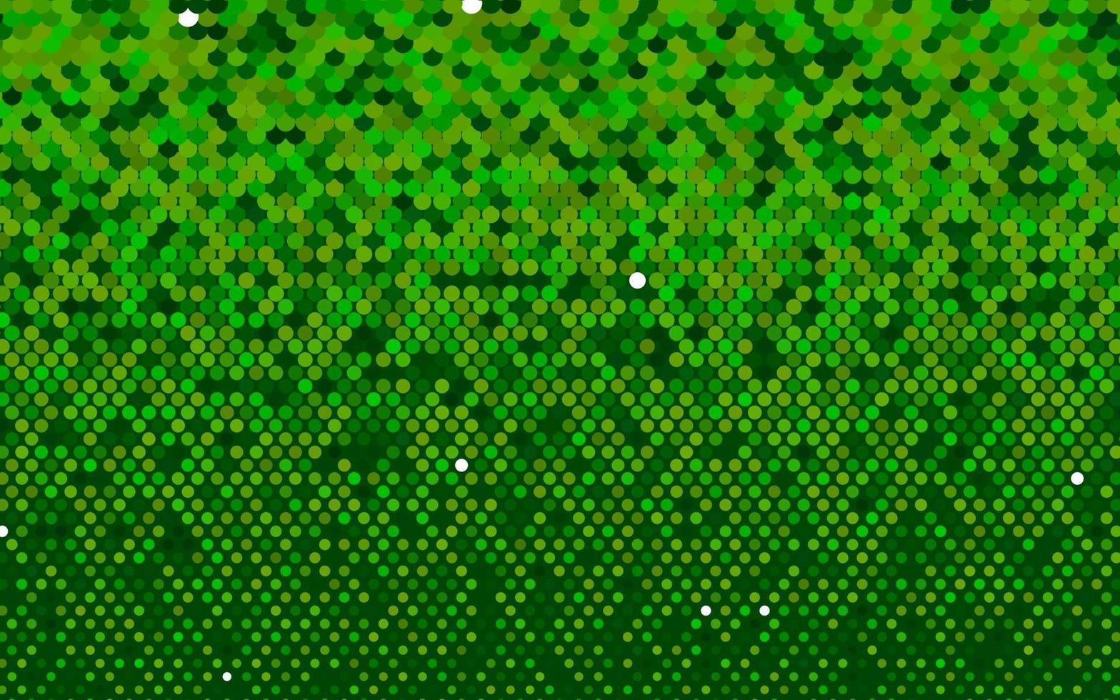 Light Green vector cover with spots.