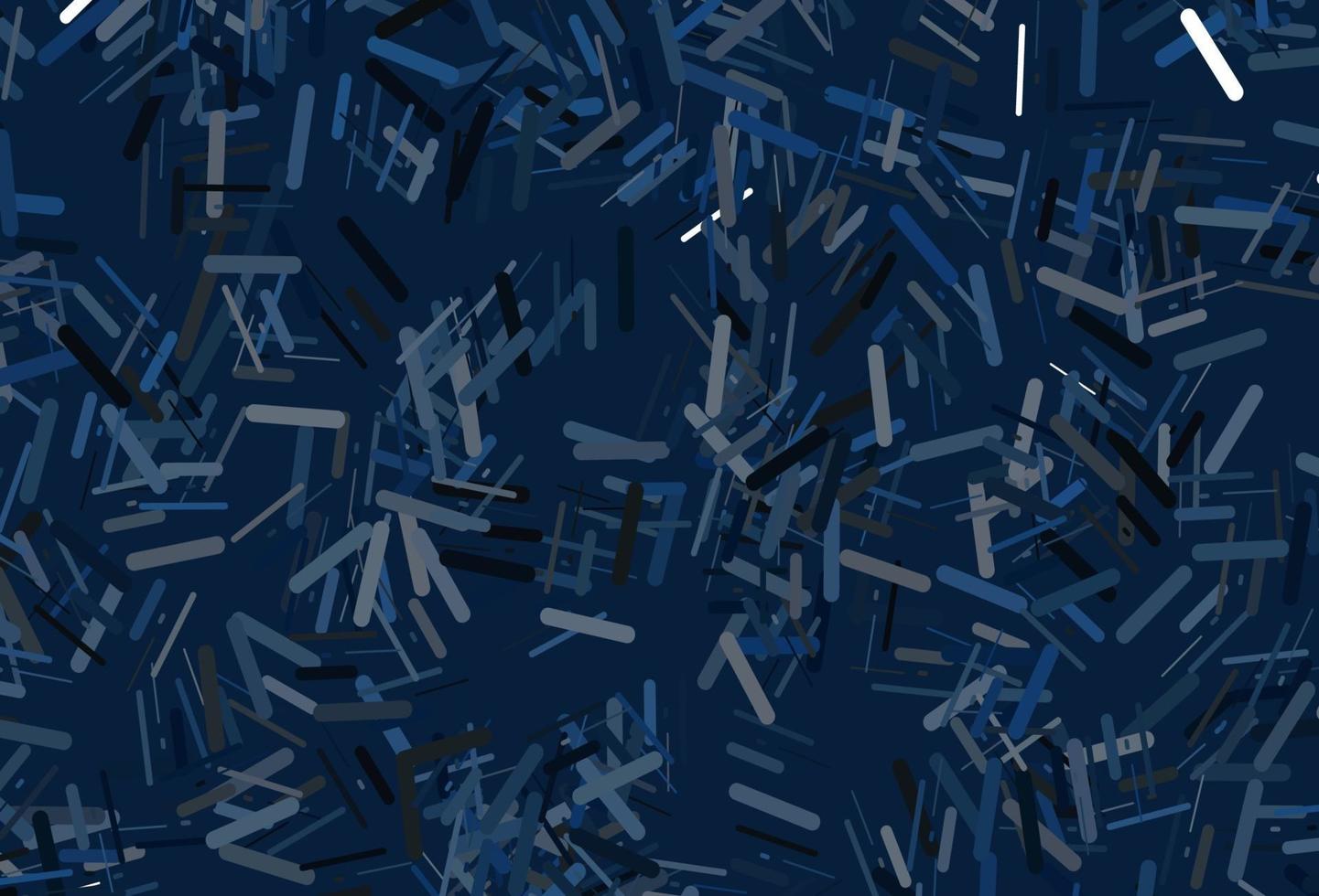 Dark blue vector pattern with narrow lines.