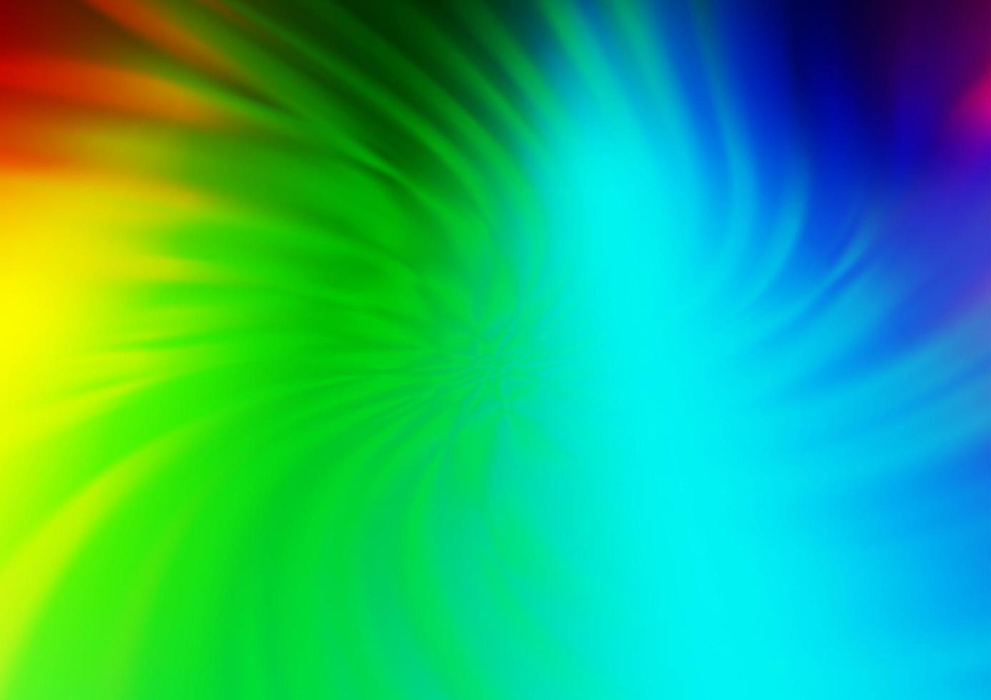 luz multicolor, bokeh de vector de arco iris y patrón de colores.